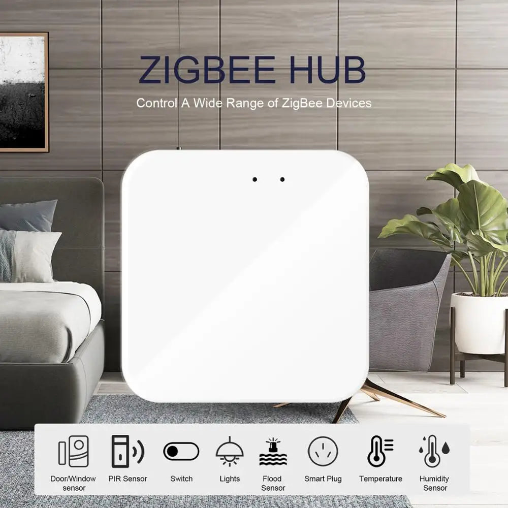 Wireless/Wired Gateway Bridge Tuya ZigBee 3.0 Smart Hub