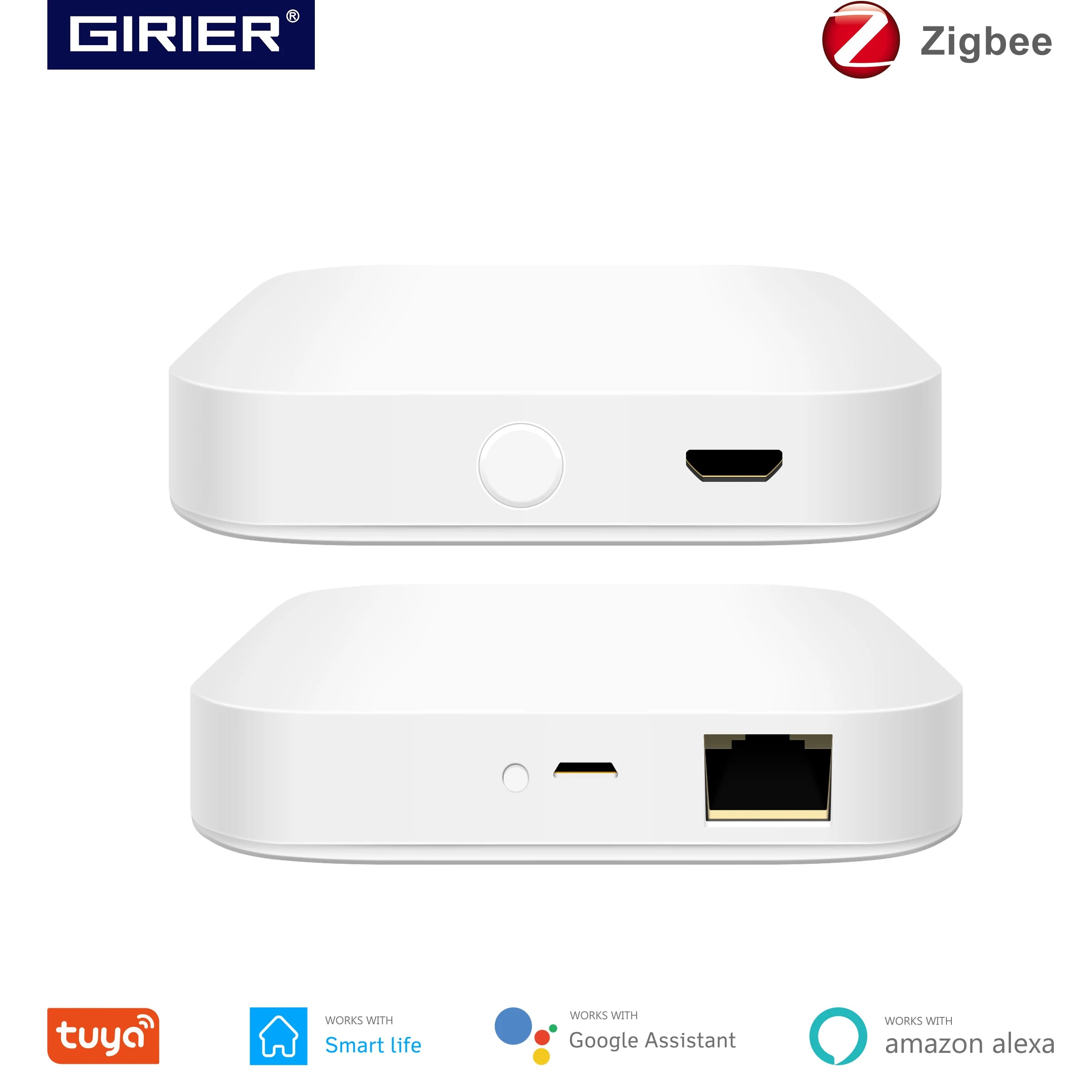 Wireless/Wired Gateway Bridge Tuya ZigBee 3.0 Smart Hub