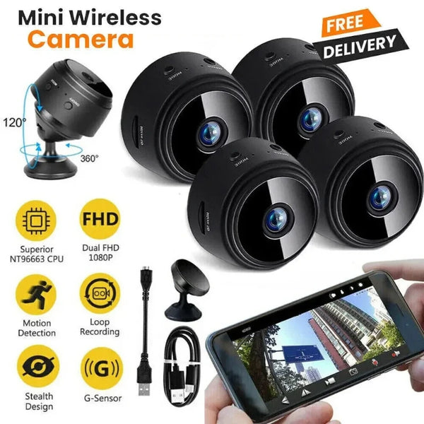 2026 A9 Mini HD Camera WiFi Wireless Security Protection Remote Camcorders Video Surveillance Smart Home Mini Cam