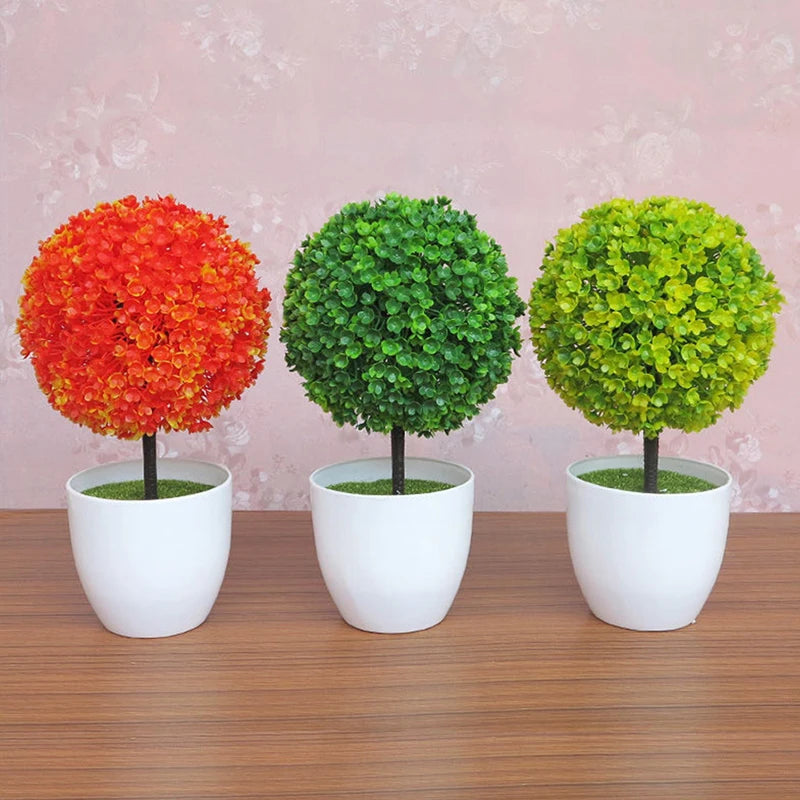 Simulated Plant Tree Bonsai Artificial Plastic Indoor Plant