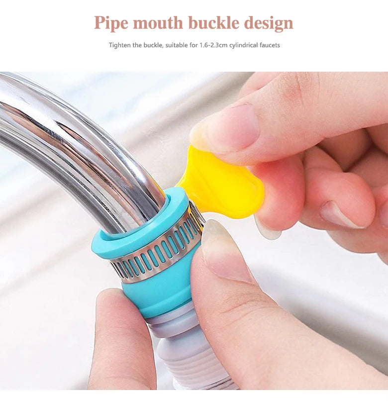 Universal 360 Rotation Faucet Bubbler Swivel Water Saving Economizer Head Shower Kitchen Faucet Nozzle Adapter Sink Accessories