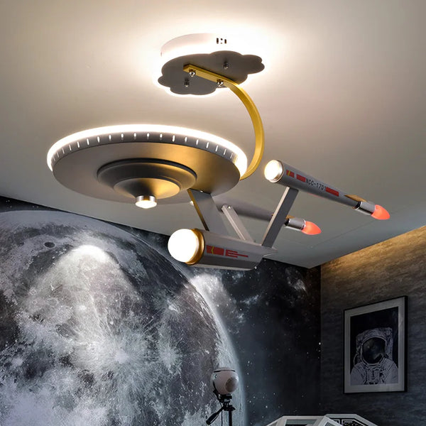 Star Trek Spaceship Ceiling Light Fixture