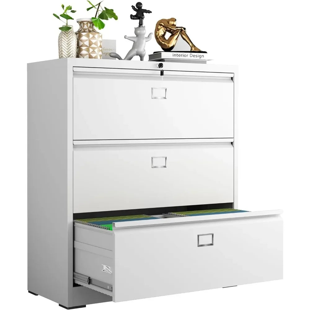 Metal Filing Cabinets Lateral File Cabinet with Lock