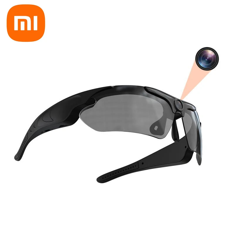 Xiaomi New Sunglasses With 1080p High-definition Mini Camera Smart Glasses Cycling Recorder Outdoor Sports Recording Goggles