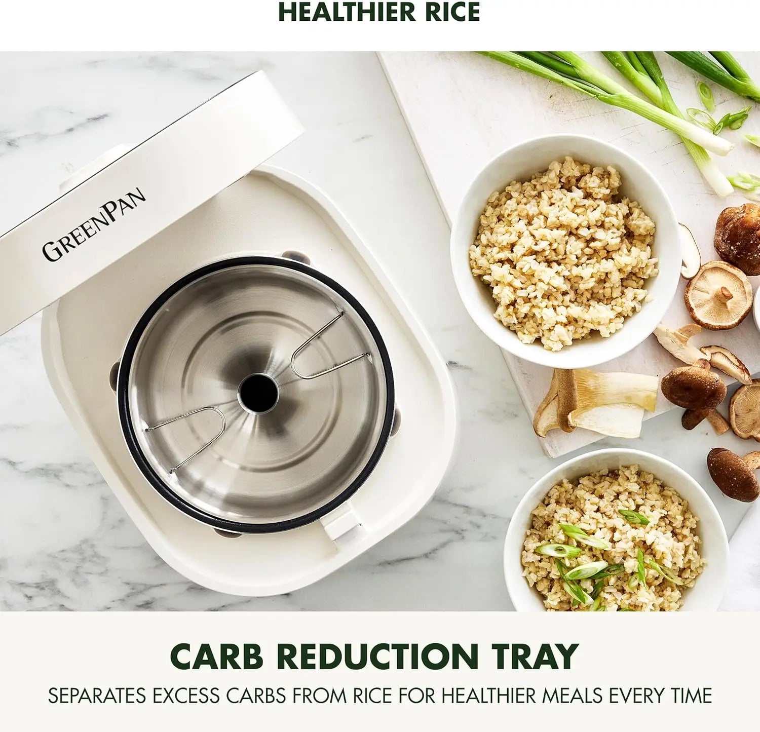 Carb Reducing Electric Rice Cooker