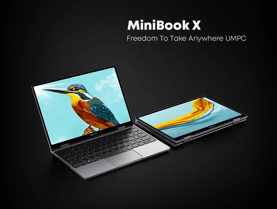 CHUWI MiniBook X Laptop Tablet 2 In 1 Intel N100 /N5100 10.51" FHD IPS Screen 12GB LPDDR5 512G SSD Windows 11 Notebook 1200*1920