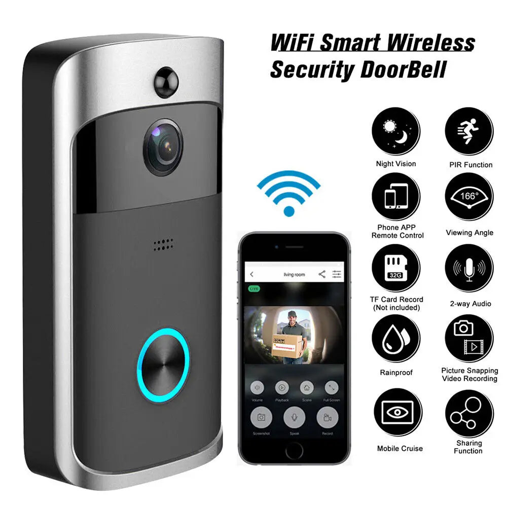 Video Intercom Doorbell  Camera Night Vision