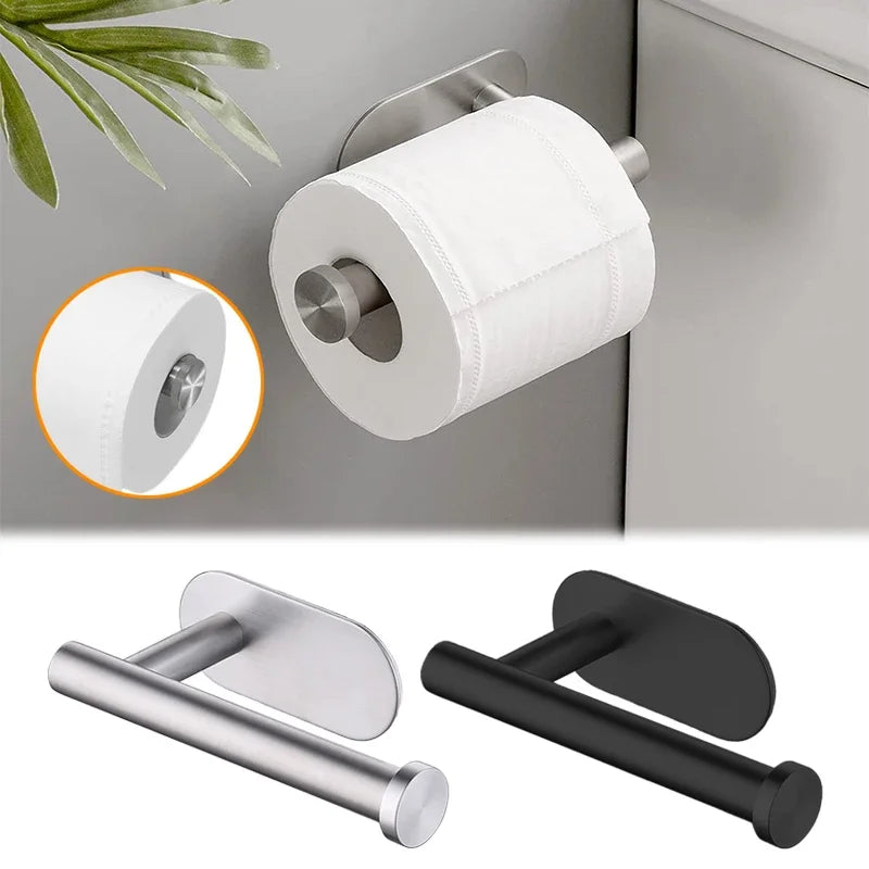 No Drilling Toilet Paper Holder SUS304