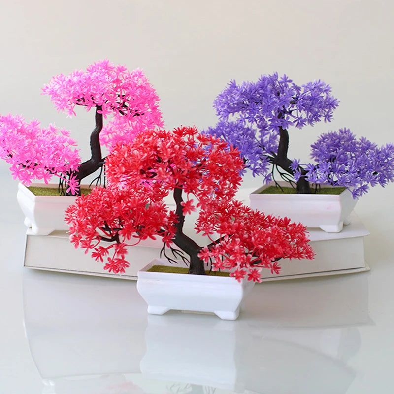 Simulated Plant Tree Bonsai Artificial Plastic Indoor Plant