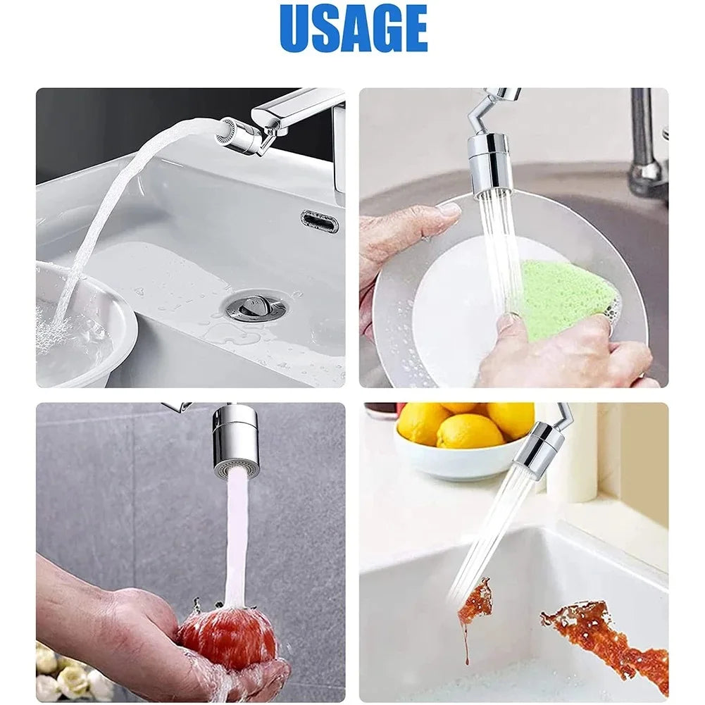 Anti-splash 720°Universal Kitchen Faucet