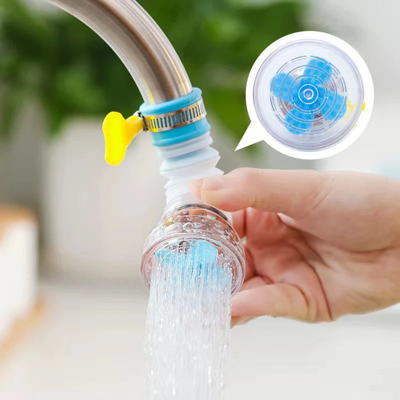 Universal 360 Rotation Faucet Bubbler Swivel Water Saving Economizer Head Shower Kitchen Faucet Nozzle Adapter Sink Accessories