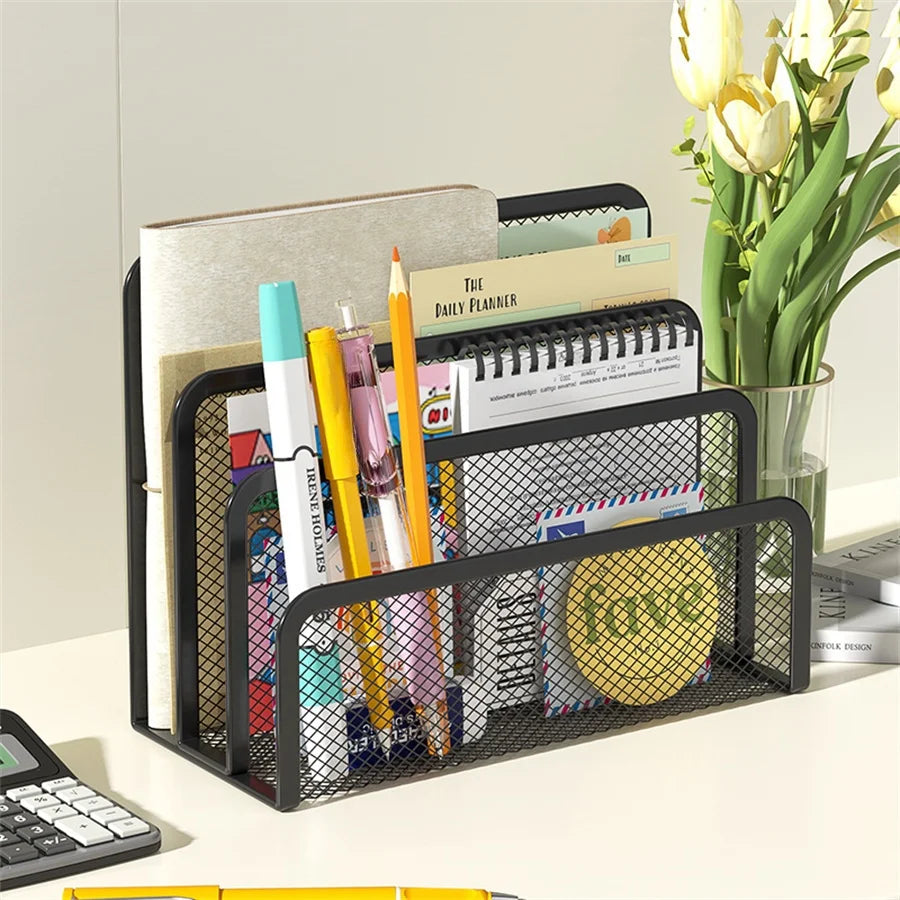 Papers Trays Notebook Stand Rack Desk