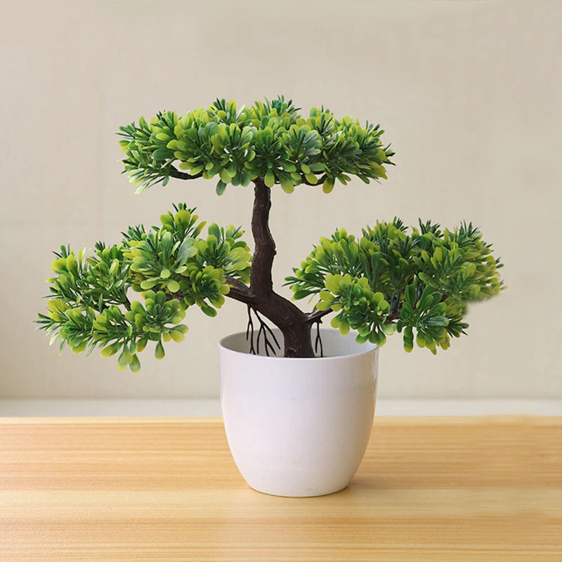 Simulated Plant Tree Bonsai Artificial Plastic Indoor Plant