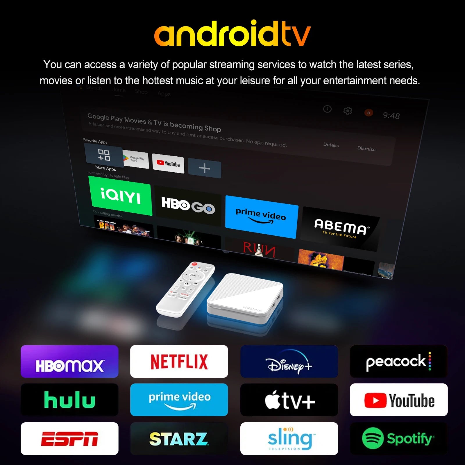 Newest H96 MAX H313 Smart TV Box Android 14 2GB 8GB 16GB Wifi6 BT 4K HD Google Voice Media Player AV1 Set Top Box