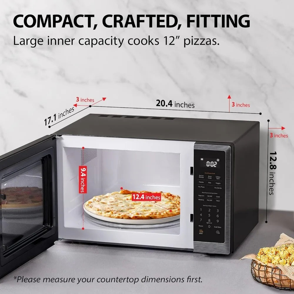 ML2-EM12EA(BS) Countertop Microwave Oven With Stylish Design