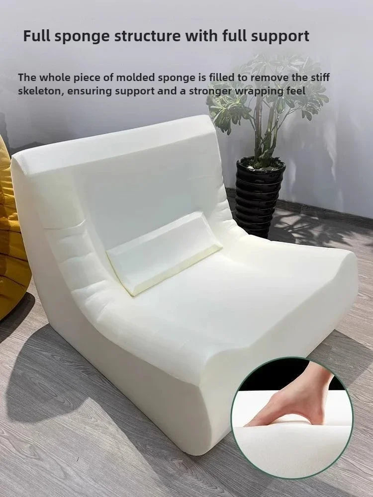 Sofa Designer Internet Celebrity Living Room Balcony Lazy Leisure Chair  Living Room Furniture  Modern Lounge Sofa Armchair