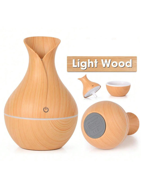 200ml Air Humidifier Essential Oil Diffuser USB Mist Maker Mini Humidificador with Colorful Light for home office car