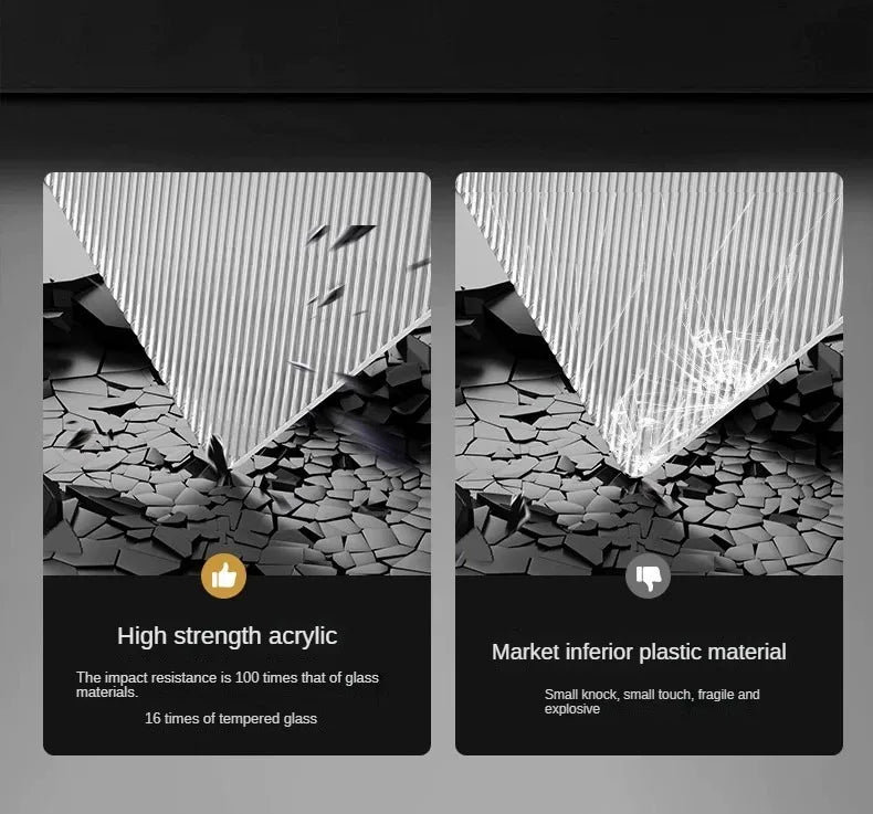 2PCS Bathroom Acrylic Shelves Kitchen Storage Organiser Shampoo Shelf Shower Shelf Bathroom Accessories No Drill Storage Shelf