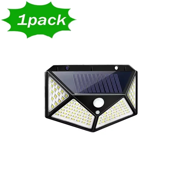 Wall Light Outdoor Lights Waterproof Sunlight Solar Lamp External Solar Power Headlights House Led Lighting Sensor Garden Lamps