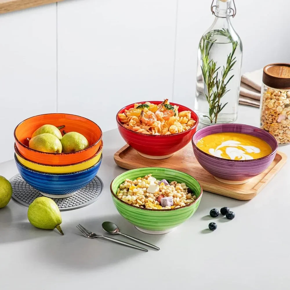 Ceramic Cereal Bowls for Kitchen