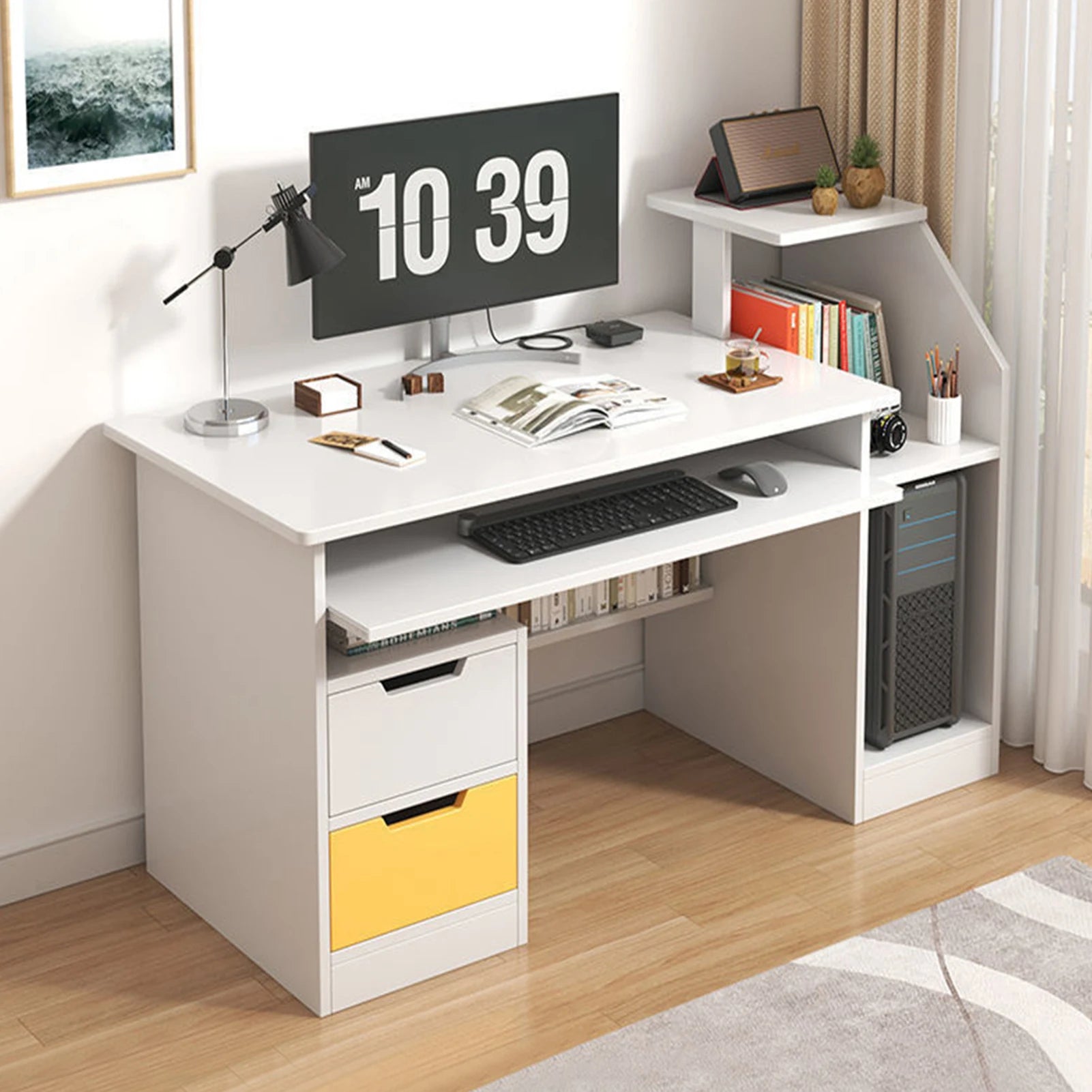 Multipurpose Home Office Computer Writing Desk