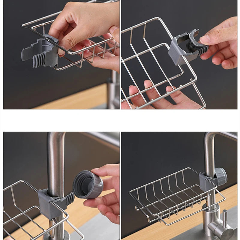 Stainless Steel Sink Drain Rack