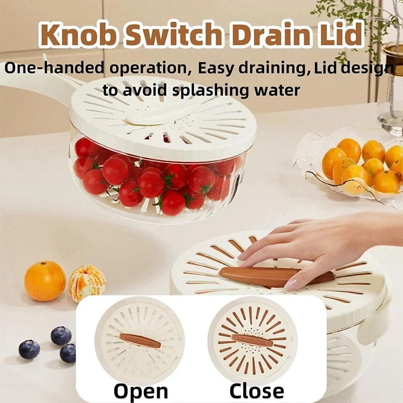 Vegetable Drainer Kitchen Essentials Basin Wash