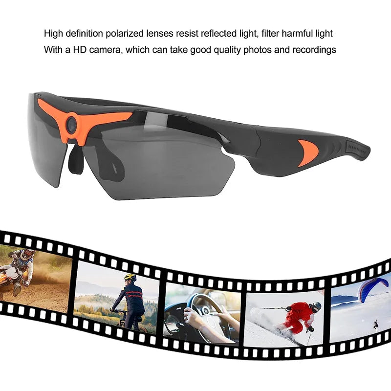 Xiaomi New Sunglasses With 1080p High-definition Mini Camera Smart Glasses Cycling Recorder Outdoor Sports Recording Goggles