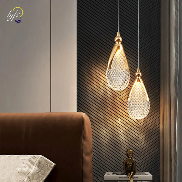 Nordic LED Pendant Lights Indoor Ceiling Hanging Lamp Living Room Bedroom Dining Room Pendente iluminação