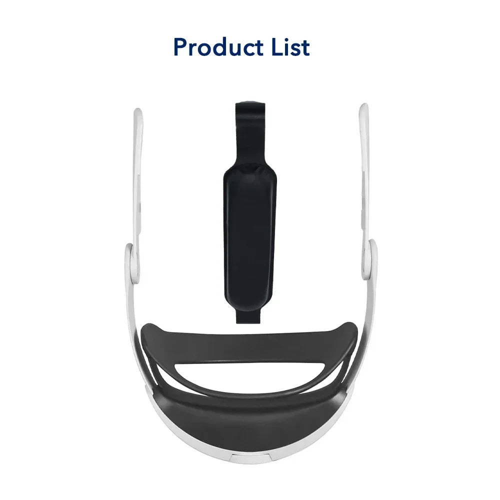 Adjustable Head Strap For Meta Quest 3/Quest 3S VR Headset Elite Strap Replacement Enhanced Comfort Support Headband Accessories