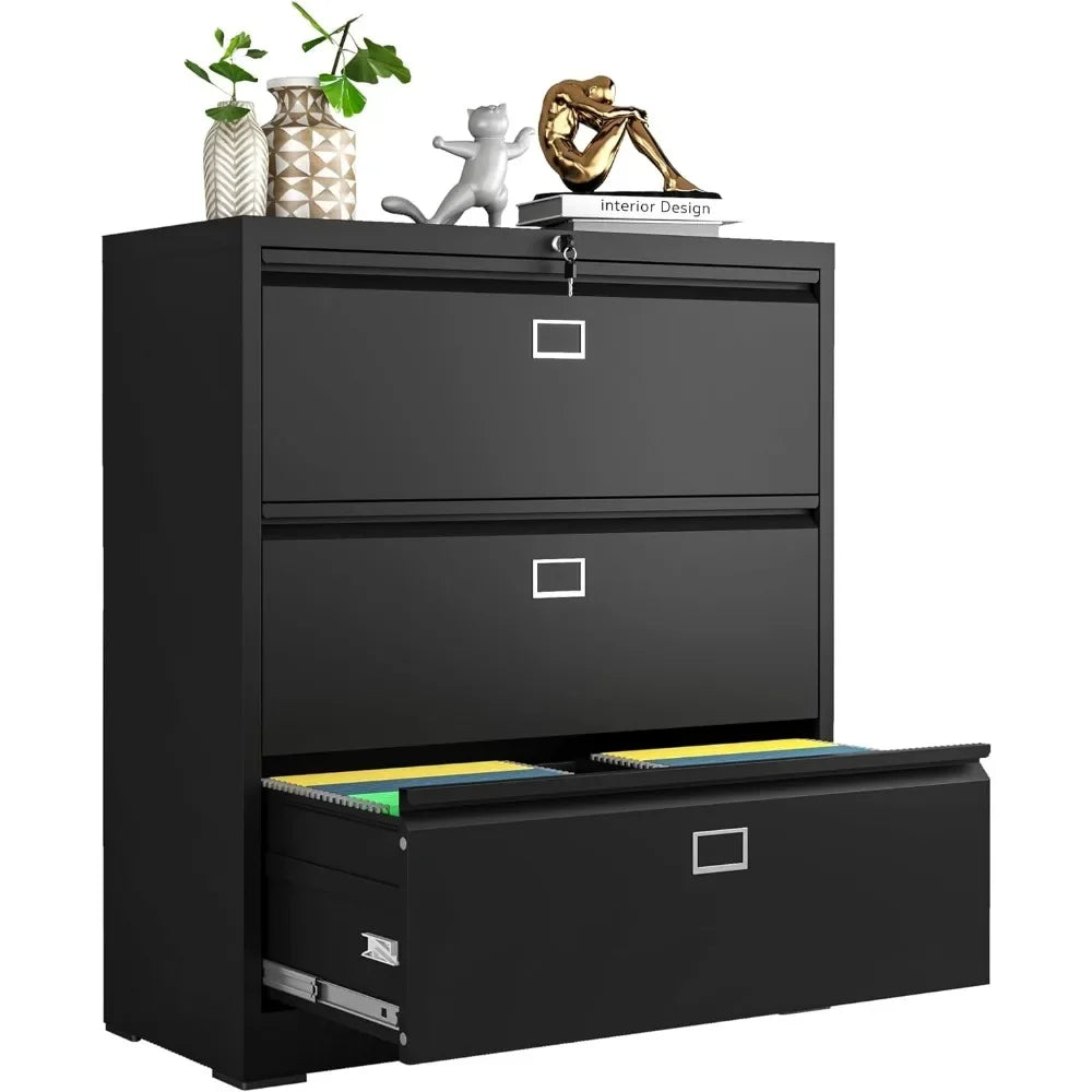 Metal Filing Cabinets Lateral File Cabinet with Lock