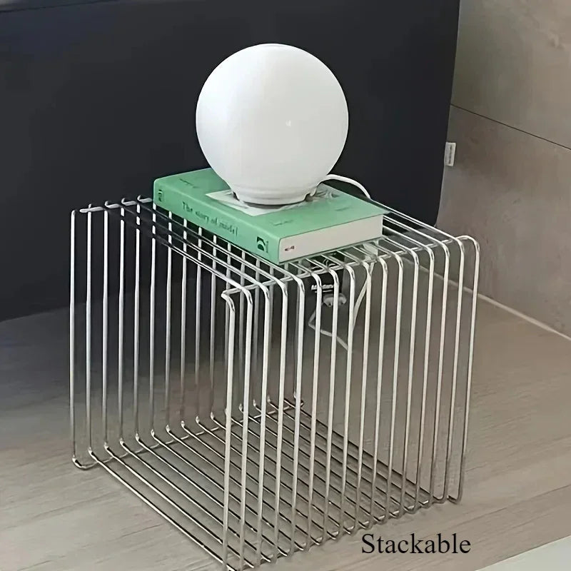 Modern Living Room Side Table Corner Mini Multipurpose Rectangle Coffee Tables Sedentary Mesa Centro Salon Home Furniture