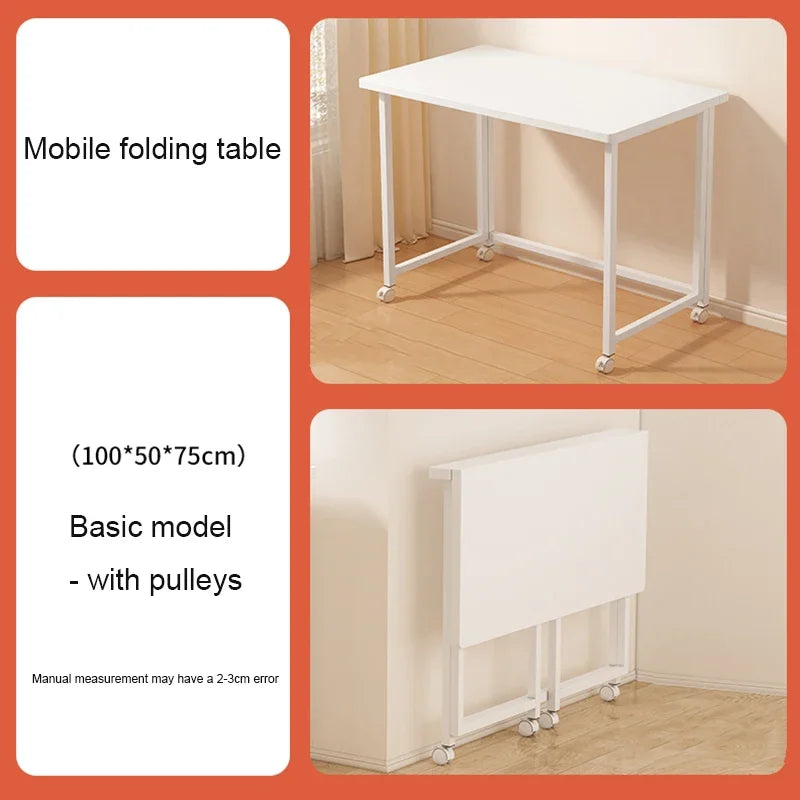 Folding Computer Desk Study Computer Desks For Home Office Nordic Style Portable Computing Stand Multifunctional Foldable Desk