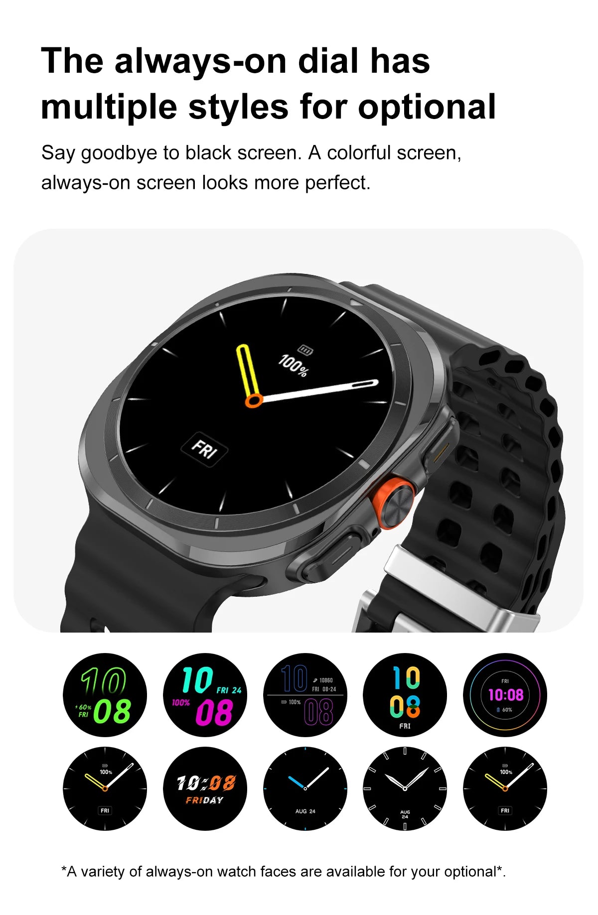 For Samsung Galaxy Watch 7 Ultra Smart Watch Men 32GB Memory NFC Bluetooth Call IP68 Waterproof Outdoor Sport Watch New Upgraded