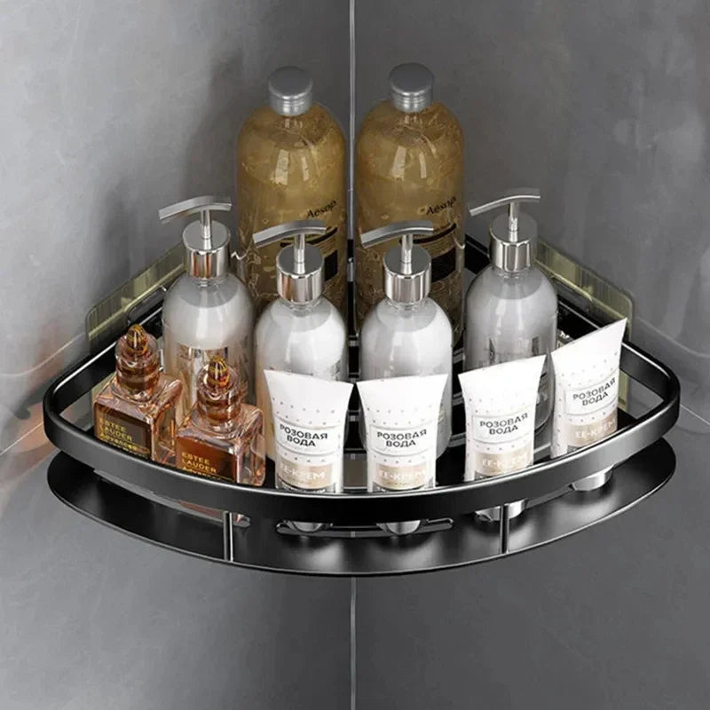 Aluminum Alloy Shampoo Rack Bathroom Shelf