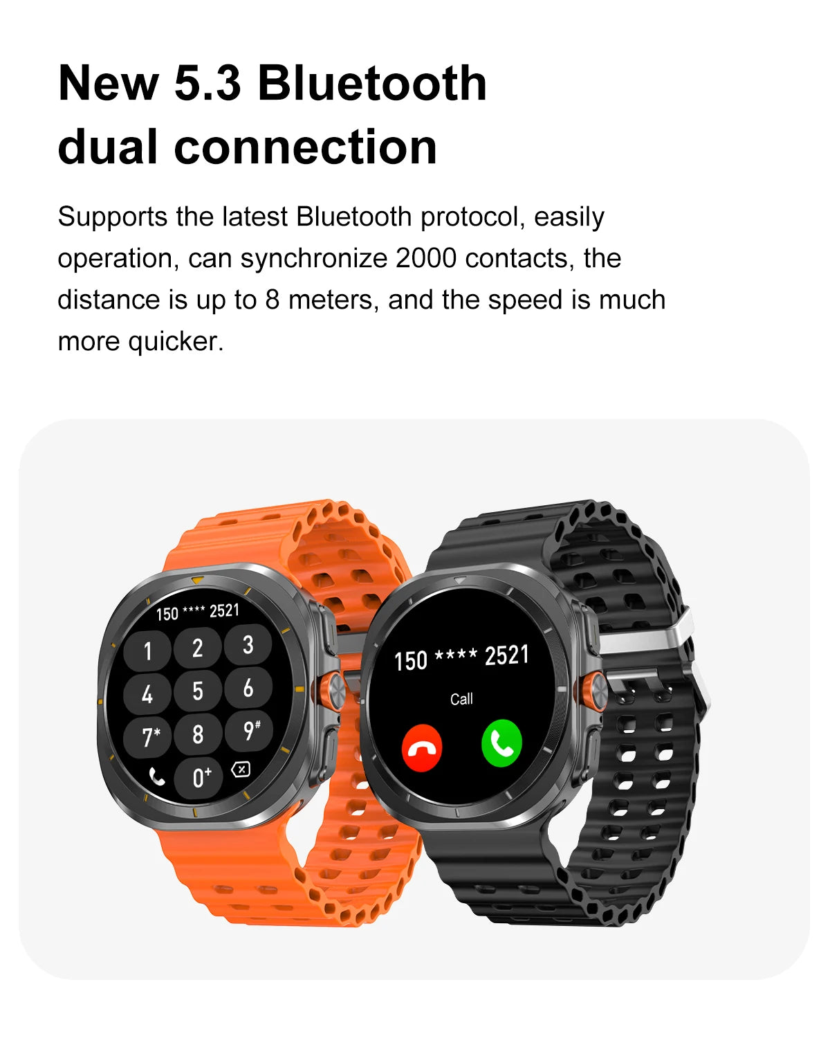 For Samsung Galaxy Watch 7 Ultra Smart Watch Men 32GB Memory NFC Bluetooth Call IP68 Waterproof Outdoor Sport Watch New Upgraded