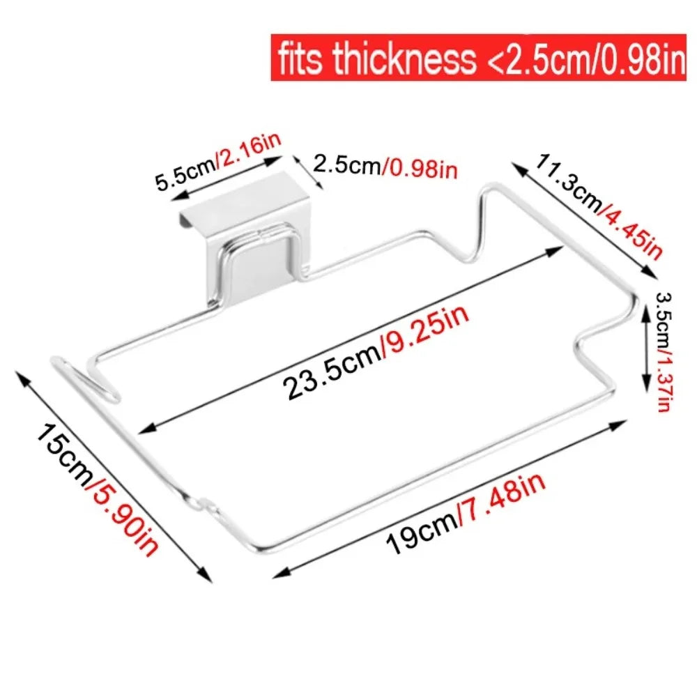 Stainless Steel Trash Rack Bracket Storage