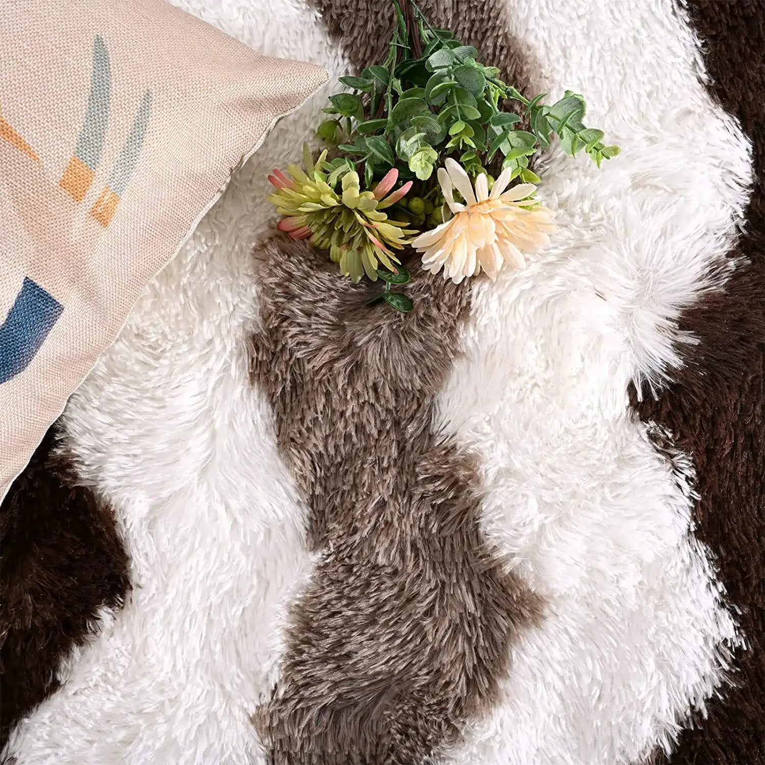 NOAHAS Soft Shaggy Plush Area Rugs