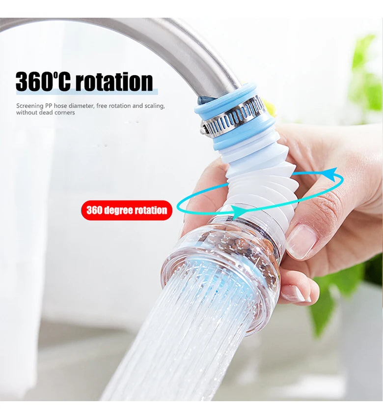 Universal 360 Rotation Faucet Bubbler Swivel Water Saving Economizer Head Shower Kitchen Faucet Nozzle Adapter Sink Accessories