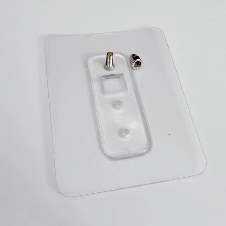 2PCS Bathroom Acrylic Shelves Kitchen Storage Organiser Shampoo Shelf Shower Shelf Bathroom Accessories No Drill Storage Shelf