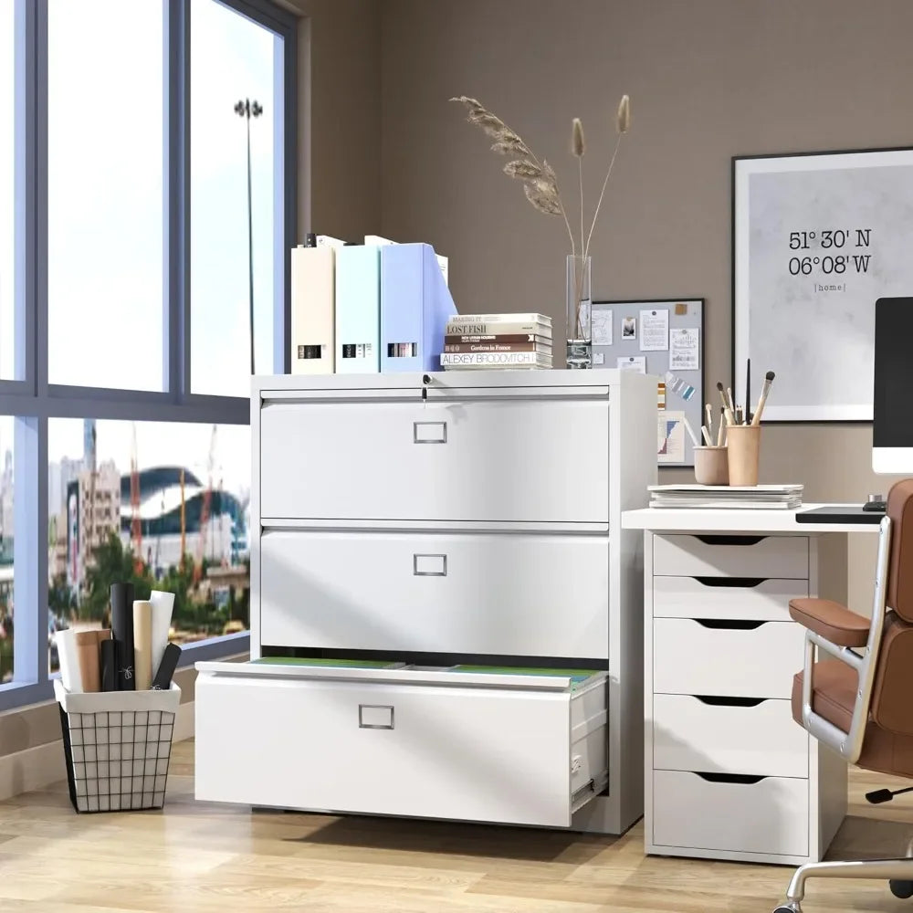 Metal Filing Cabinets Lateral File Cabinet with Lock