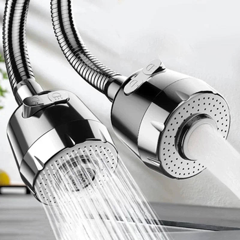 2/3Mode Faucet Extender 360Degree Rotatable Faucet Nozzle Adapter Home Water Saving Bubbler Kitchen Bathroom Faucet  Accessories