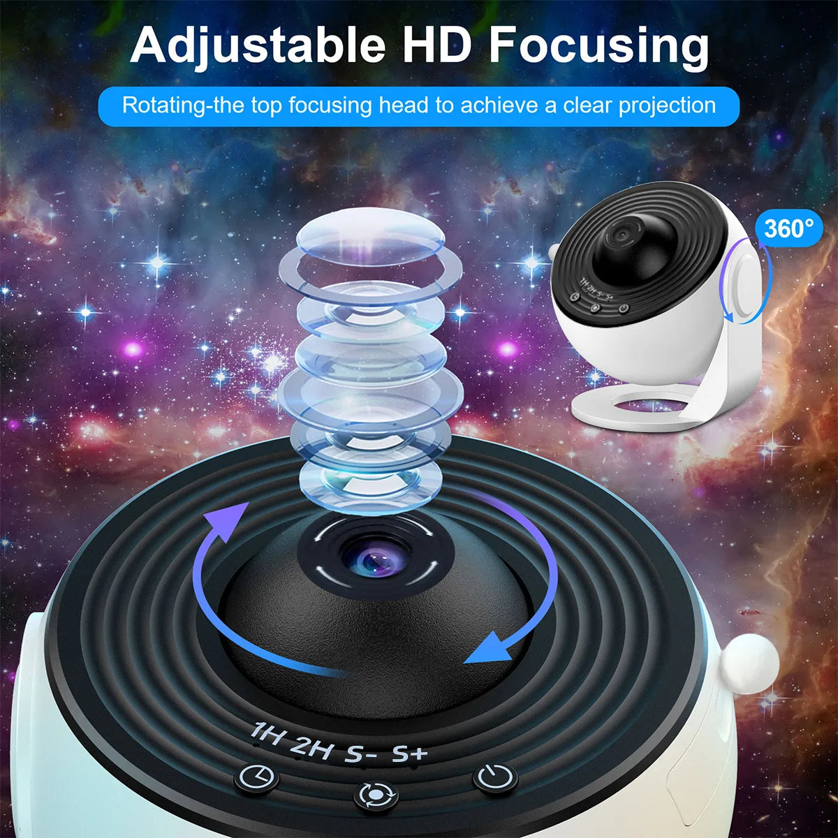 Planetarium Galaxy Projector for Bedroom