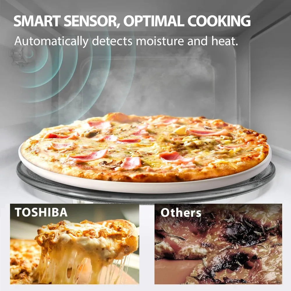 Countertop Microwave Oven With Stylish Design Smart Sensor